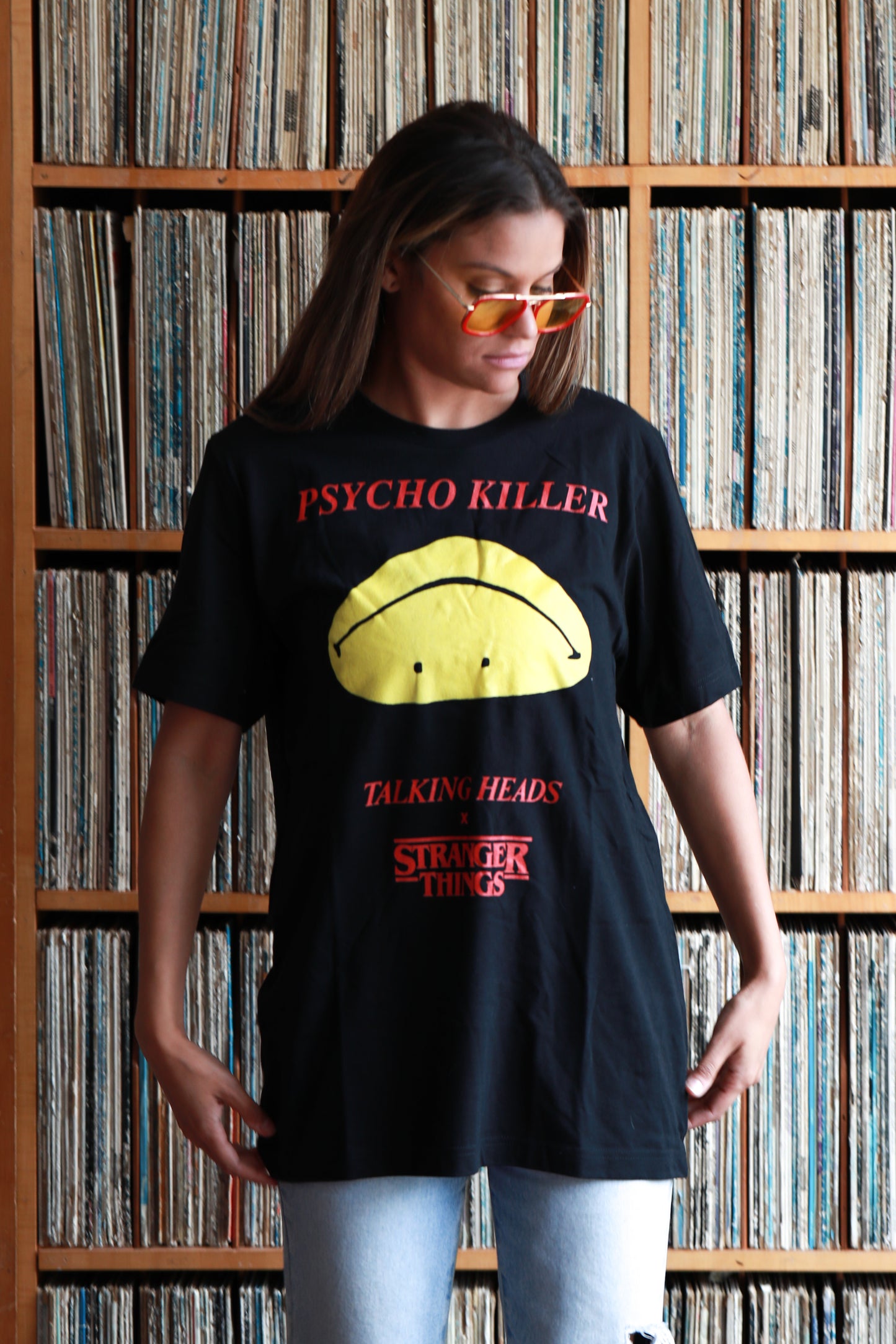 Talking Heads x Stranger Things Psycho Killer T-Shirt
