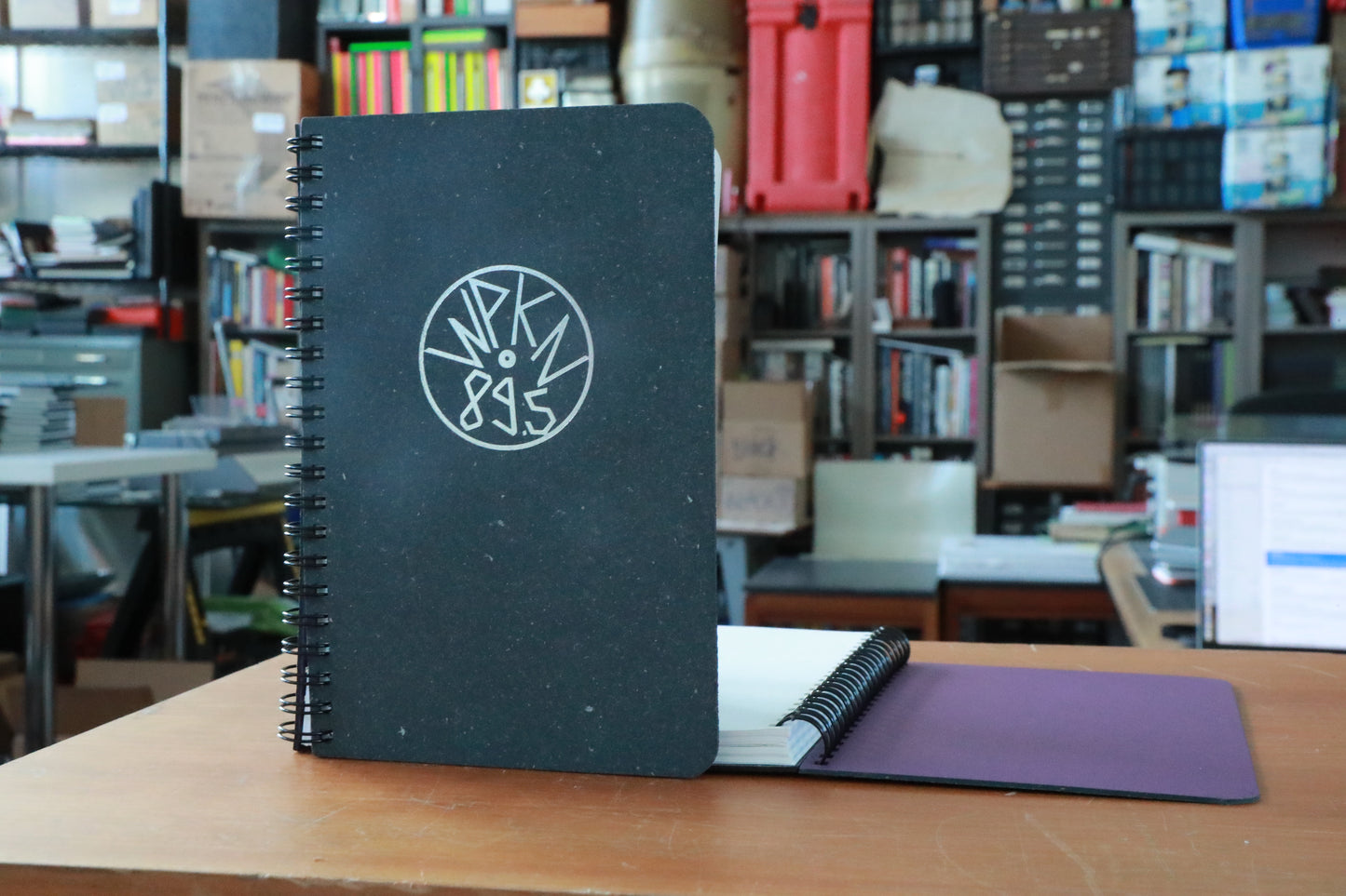 WPKN x Karl Heine 7.25 x 4.75 notebook, made of 100% recycled material. Limited Edition of 100.