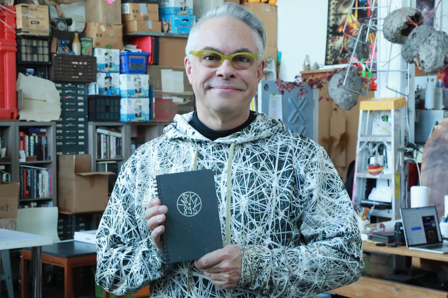 WPKN x Karl Heine 7.25 x 4.75 notebook, made of 100% recycled material. Limited Edition of 100.