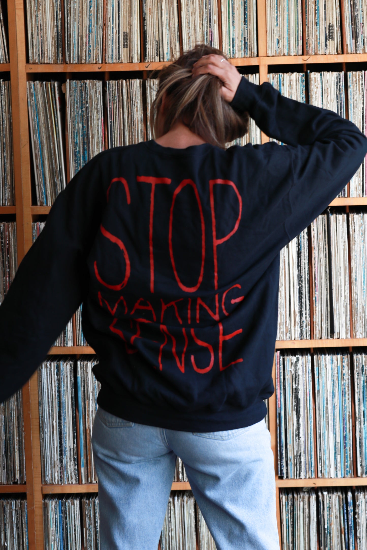 Talking Heads, Stop Making Sense Face Collage Sweatshirt