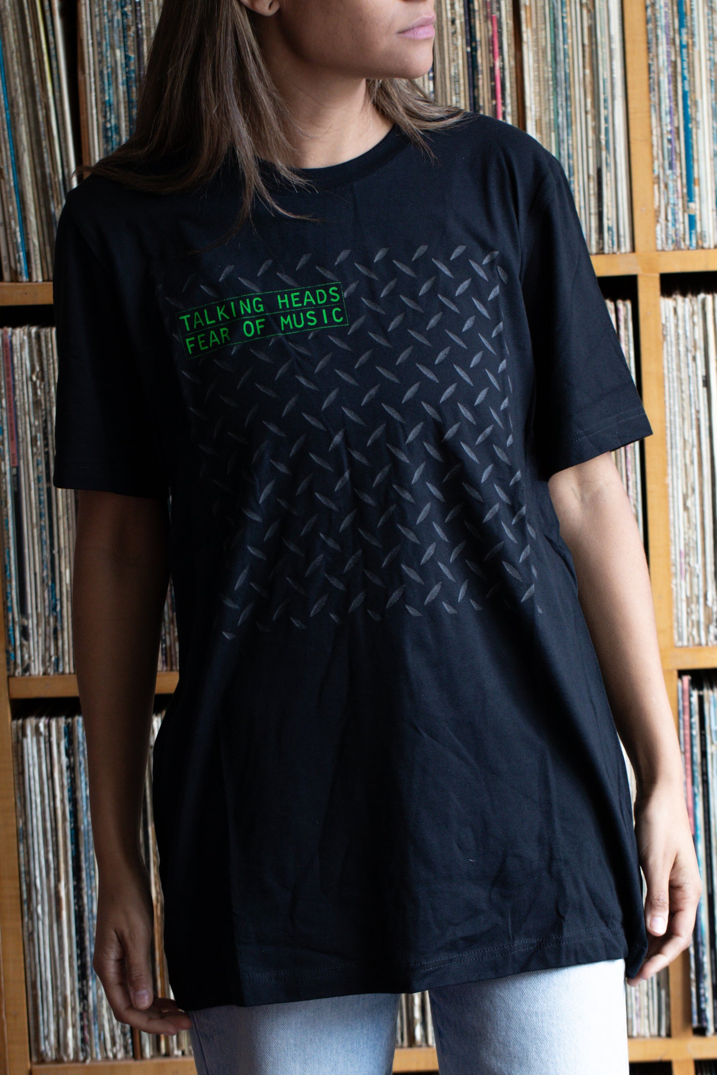 Talking Heads, Fear of Music Black T-Shirt