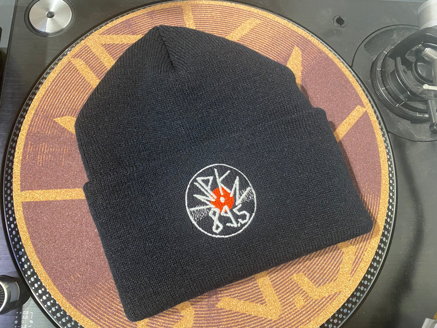 WPKN Record Logo Beanie
