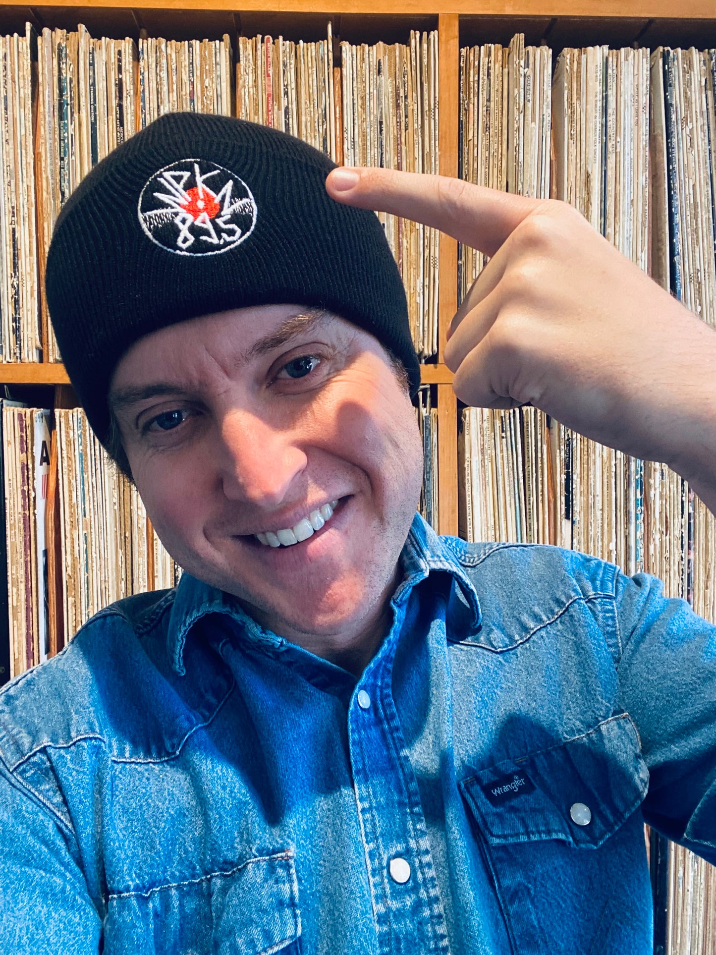 WPKN Record Logo Beanie